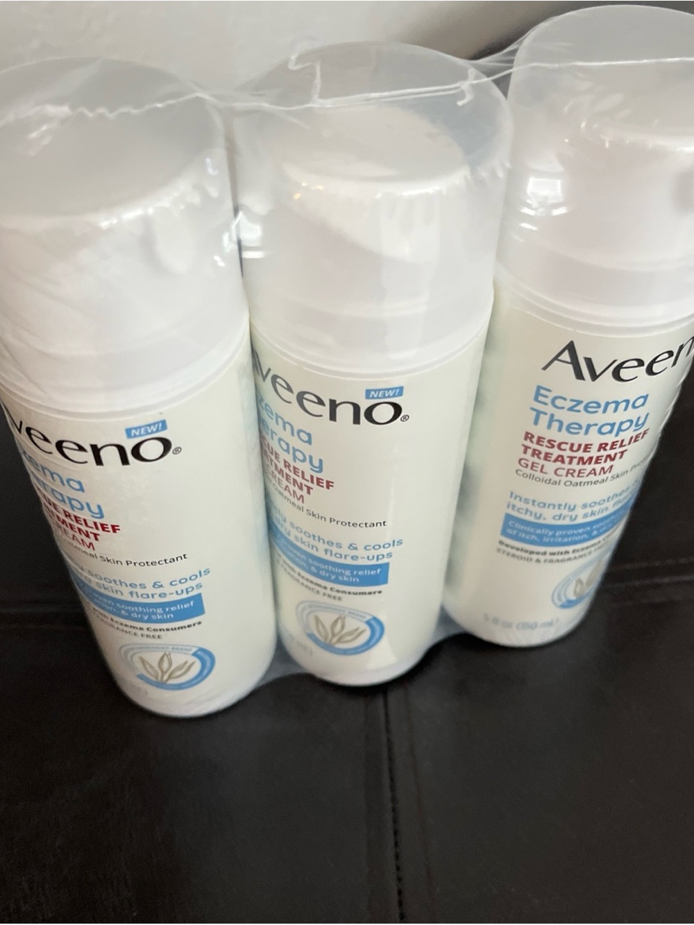 Aveeno Eczema Therapy Rescue Relief Gel Cream - White - Picture 5 of 5